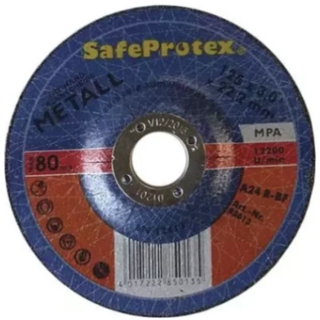 Slīpripa metālam 125x6.0x22, SafeProtex