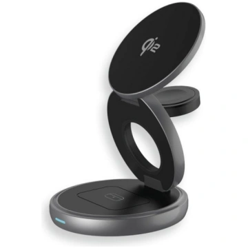 Twist 3-in-1, Wireless Qi2 Charging Station For Ip