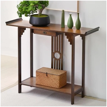 Generisch Retro Japanese Style Entrance Table Waln