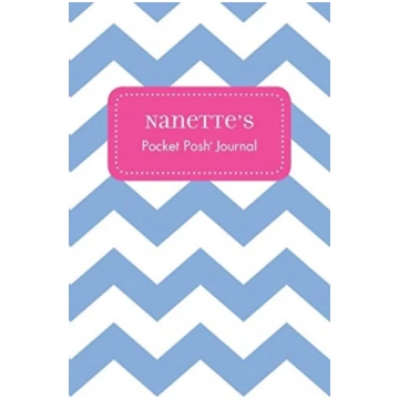Nanette"s Pocket Posh Journal, Chevron Bookshop