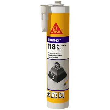 Ātras saķeres montāžas līme Sika SikaFlex-118 Extr