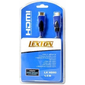 Cable HDMI-HDMI 1 5m blue v1.4 blist. ( LXHD80 ) U