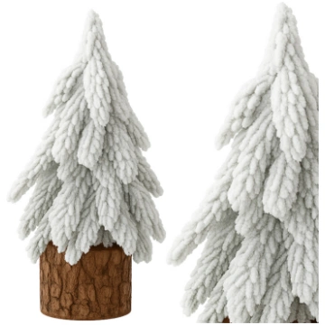Decorative Artificial Christmas Tree on a Trunk Co