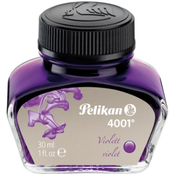 Tinte Pelikan 4001, violeta krās