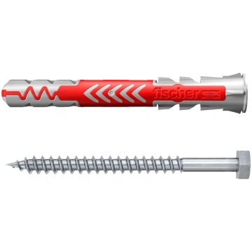 Dībelis ar skrūvi FISCHER DUOPOWER SW 10x80 mm (10