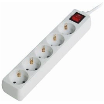 PROTECTOR POWER SURGE 1.8M/5OUTL SPG4-C-6 GEMBIRD