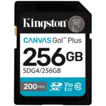 Kingston Technology Canvas Go! Plus 256GB SDXC Can