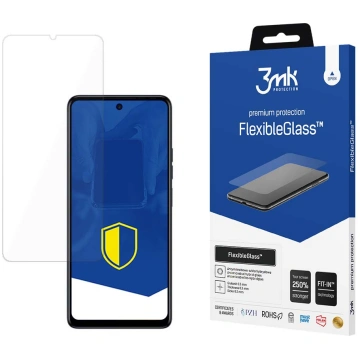 Hybrid glass 3mk FlexibleGlass on Tecno Spark 10