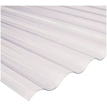PVC viļņotā jumta loksne 76/18 0.8x900x2000mm bron