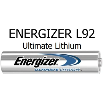 Energizer Ultimate Lithium AAA L92 litija baterija