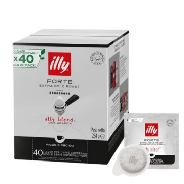 40 Cialde Caffè Illy tostato FORTE