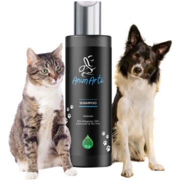 AnimArtì Shampoo Idratante per Cani e Gatti - Olio