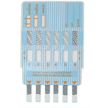 MULTI DRUG PANEL TESTS - 6 drugs (amfetamīns, koka