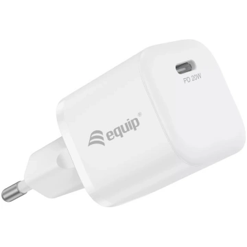 EQUIP 1 porta 20W USB‑C PD lādētājs 25 gab. iepako