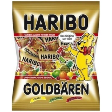 Želejkonfektes HARIBO Goldbaren, Mini, 250g