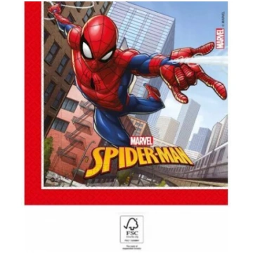 Spiderman salvetes (20 gabali)