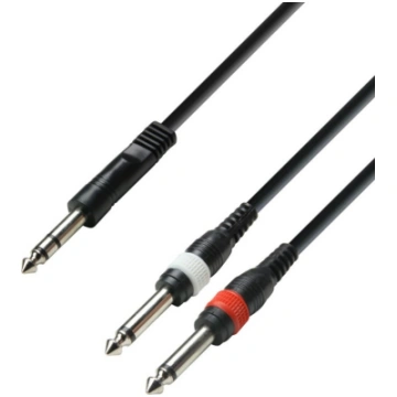 Adam Hall Cables 3 STAR YVPP 0300 3m TRS (Jack) ka