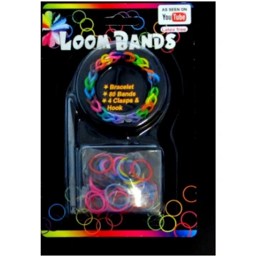 Rotu veidošanas gumijas "Loom bands" 200 gab