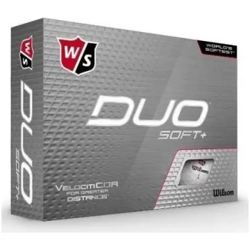 Wilson Staff DUO Soft+ 12-pack golfa bumbiņas