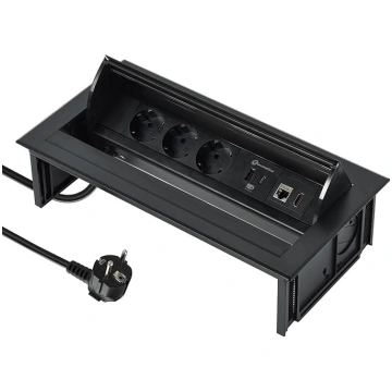 Electraline 62577 Multi-socket pop-up uz galda/gal