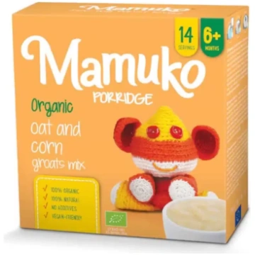 MAMUKO BIO auzu un kukurūzas putra 240g BIOGAMI