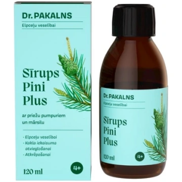Dr.Pakalns Sīrups Pini Plus, 120 ml