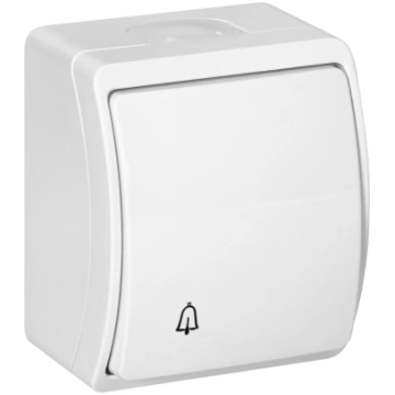 Surface-mounted doorbell button AQUATIC IP44 Ornob