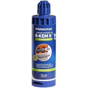 Fiksējošie sveķi Rawlplug R-KEM II, 175 ml