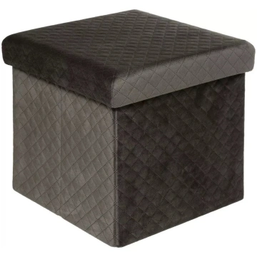 Pufs-kufers 5_five Stylowa 31x31 cm — atverams sēd