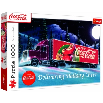 TREFL Puzle Coca-Cola: Christmas Caravan 1000 gab