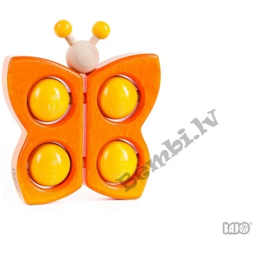 Koka rotaļlieta Bajo TAURENIS Oranžs