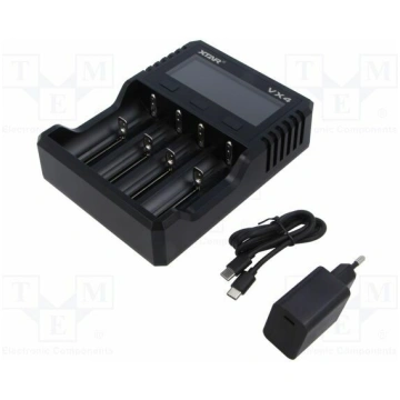 Charger: microprocessor-based; Li-Ion; 1A; Cells q