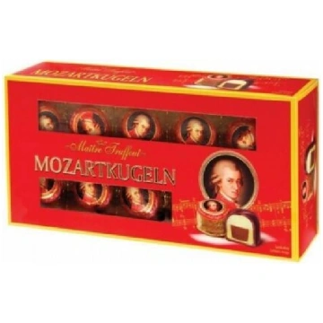 Šokolādes konfektes MAITRE TRUFFOUT Mozart, kārbā,