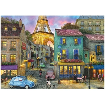 Puzle Schmidt In The Streets Of Paris, 1000 gab