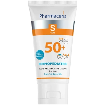 PHARMACERIS S aizsargājošs sejas krēms bērniem SPF