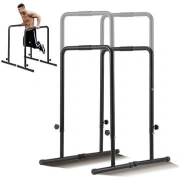VEVOR Dip Bars Dip Stand Station ar regulējamu aug