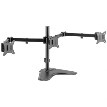 Triple monitor mount 17-27 inches, 7kg per arm max