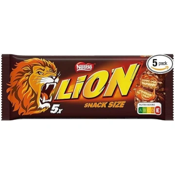 Nestlé Lion šokolādes batoniņš ar karameli, uzkoda