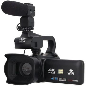 Vbestlife 4K Ultra HD videokamera videokamera, 18x