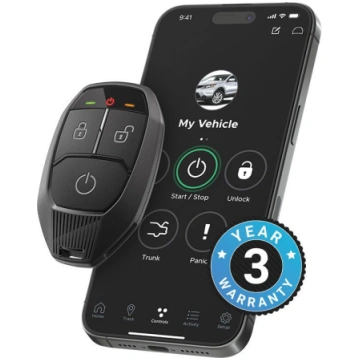 Compustar PRO G18 LTE 2-Way LED Remote Start, Lock
