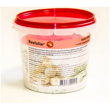 Basfoliar 7-12-40 ar mikr. 1kg spainītī, Mēslojumi
