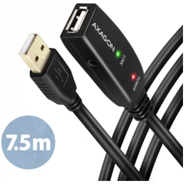 AXAGON Active extension cable, 7.5 m | ADR-207 | U