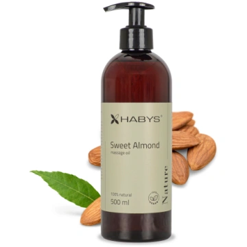 Saldo mandeļu masāžas eļļa, 500 ml Habys