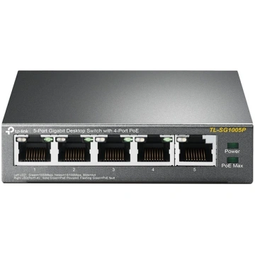 TP-Link TL-SG1005P 5-Port Gigabit Desktop Switch w