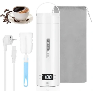 Elektriskā ceļojumu tējkanna maza 500 ml, mini tēj