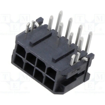 Connector: wire-board; socket; male; PIN: 8; Micro