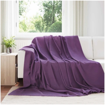Pleds violeta 270 x 240 cm flīss