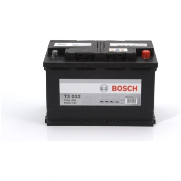 Akumulators BOSCH T3 100AH/12V/720A 0 092 T30 320