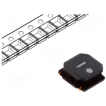 Inductor: wire | SMD | 4.7uH | Ioper: 1.7A | R: 70