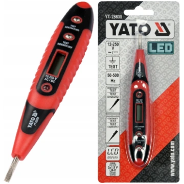 Digitālais strāvas indikators 12v-250v LED YATO YT